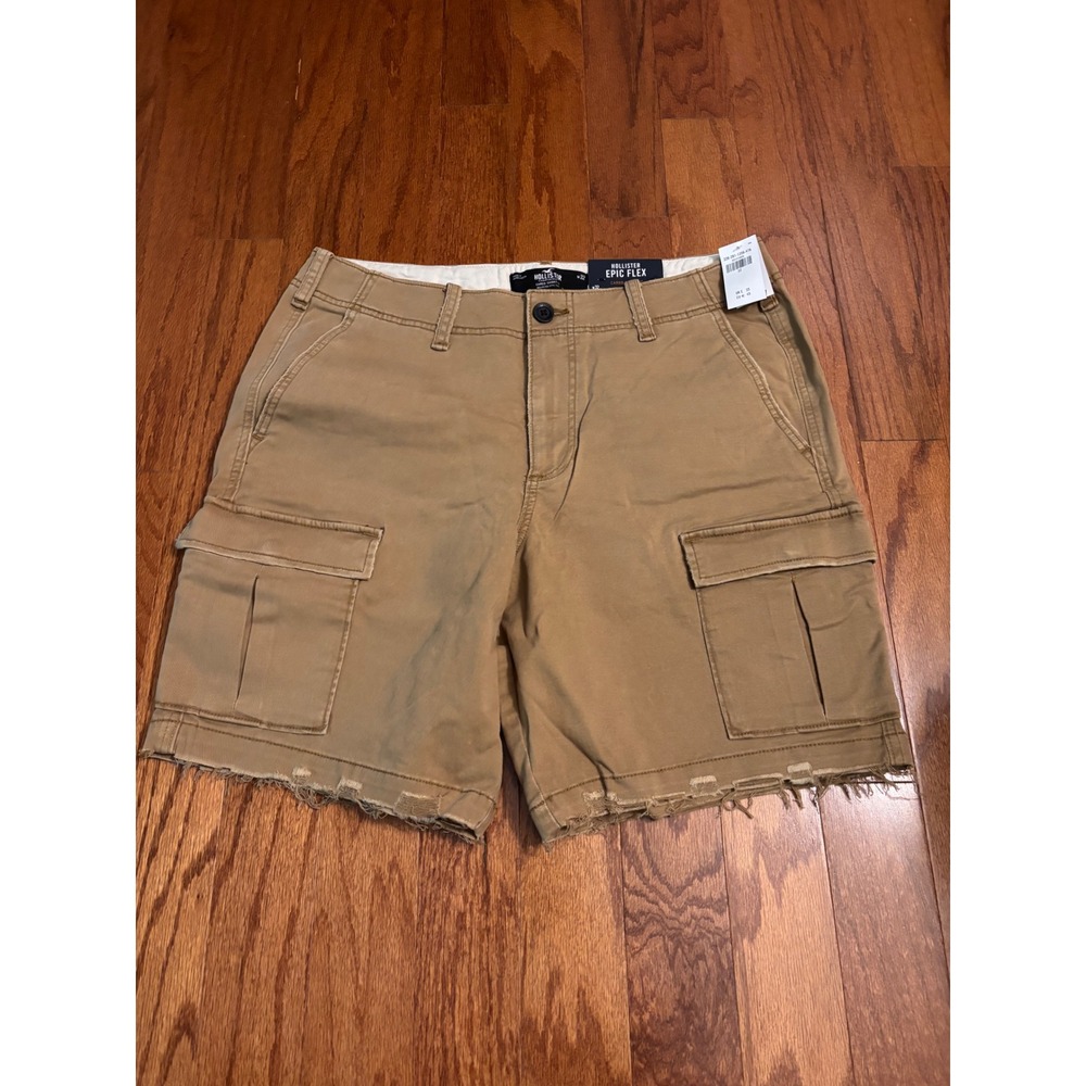 Hollister Cargo Short 9" Hollister Epic Flex Brown Size 32
